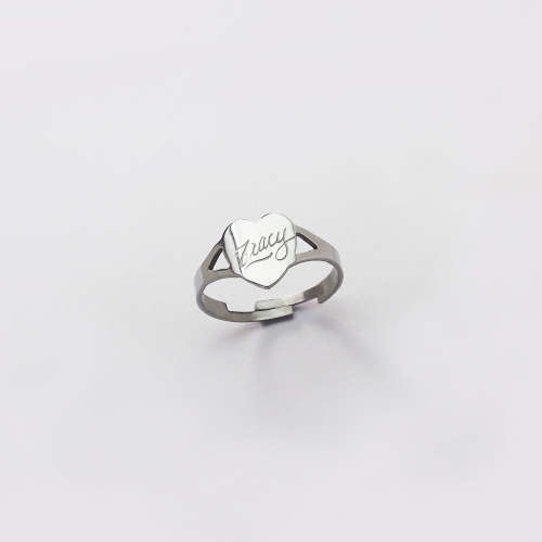 Personalised - Letter heart pendant