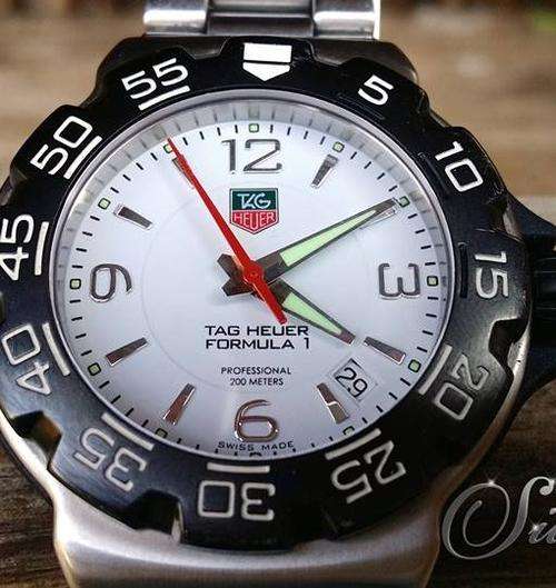 ***REAL AUCTION***MEN'S TAG HEUER F1 - BIG DIAL ***R1 START - NO RESERVE!!!***