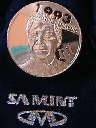 2007 R1 Silver UNC Mandela