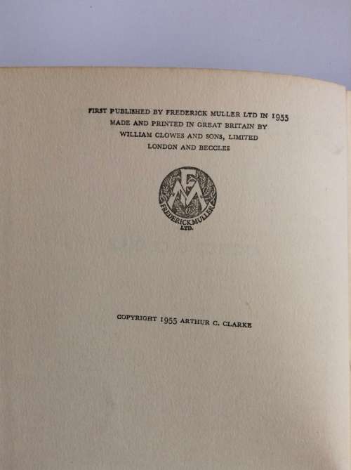 Earthlight Arthur C. Clarke FIRST EDITION