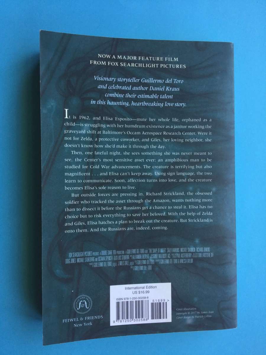 The Shape of Water  Guillermo del Toro & Daniel Kraus