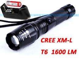 1600 Lumens CREE T6 Tactical Torch
