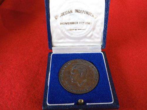 1965 Rhodesian Independence Medal November 11th