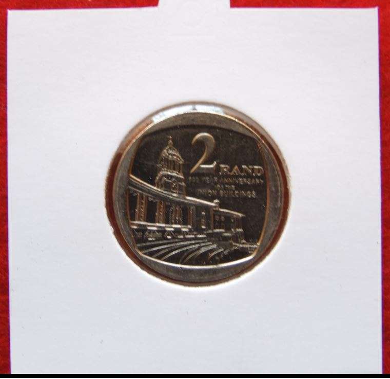 2013 RSA R2 COIN - 100 YEARS ANNIVERSARY OF UNION BUILDINGS