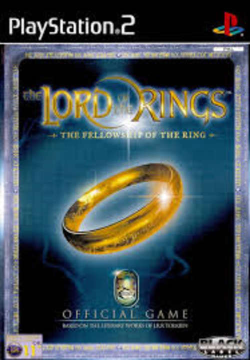 PS2 Lord of the Rings: The Fellowship of the Ring - No Books