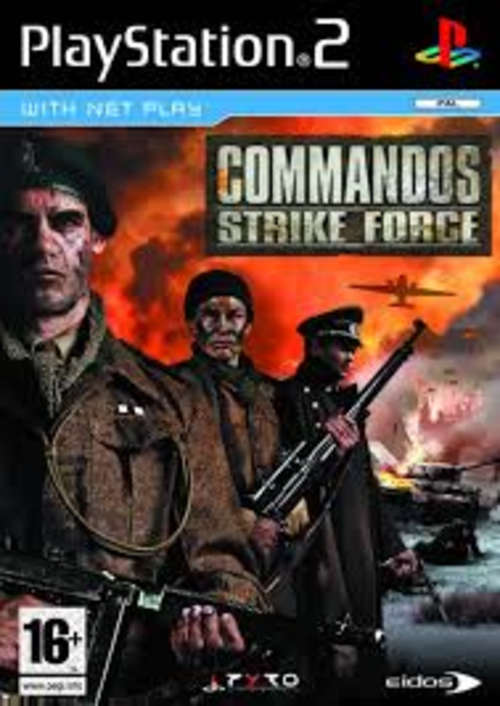 PS2 Commandos Strike Force - No Books