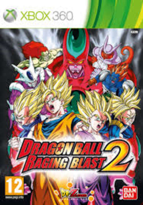 XBOX  Dragon Ball Z 2 Raging Blast - + Books