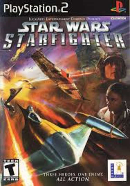 PS2 Star Wars: Starfighter - No Books