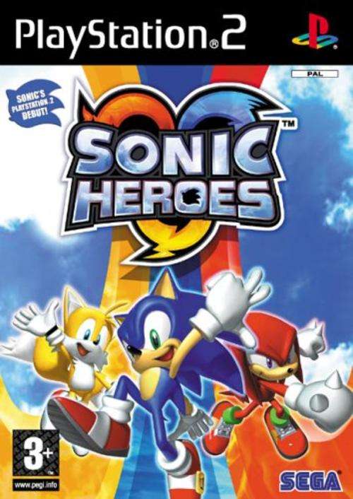 PS2 Sonic Heroes - + Books