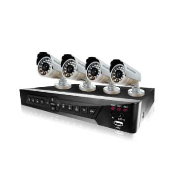 4 Channel DIY CCTV Camera Kit ***FREE SHIPPING** (With 3G and Internet Remote Viewing) 600 TVL