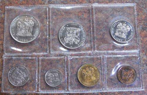 1986 Uncirculated SA Mint Set