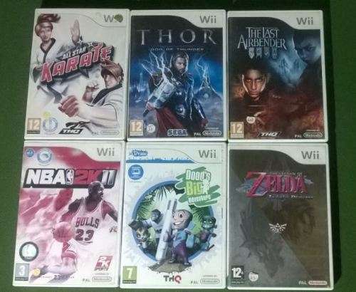 14x Original Nintendo Wii Games for 1 Bid Worth over R2400