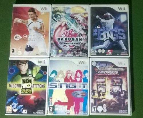 14x Original Nintendo Wii Games for 1 Bid Worth over R2400