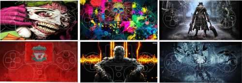 Play Station 4 Controller Skins x 6 (DS4)