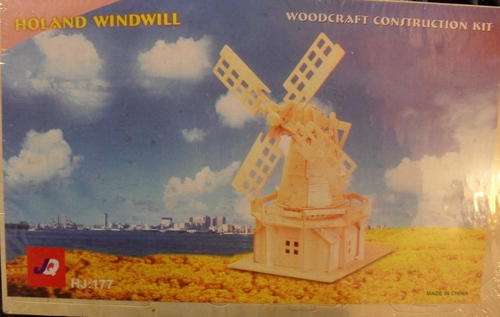 WOODEN WIND MILL