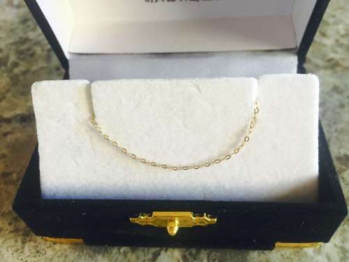 9ct Gold 48cm fine chain