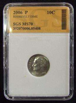 Last One MS-70 Roosevelt Dime @ R1-00 NO Reserve