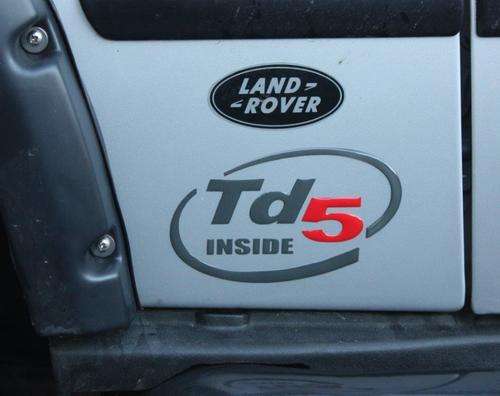 Land Rover Td5 Domed Decal