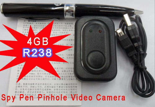 R1 Spy Pen Pinhole Video Camera internal 4GB