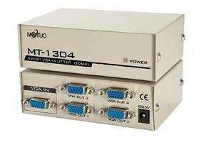 4 Port VGA video splitter
