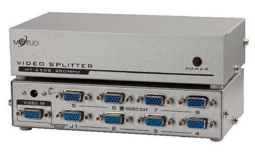 8 Port VGA video splitter (250MHZ) 1 pc 8 monitor