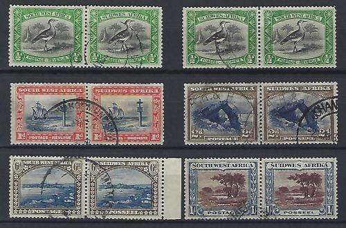 1931 SWA Useful selection of used pairs c/v R265-00