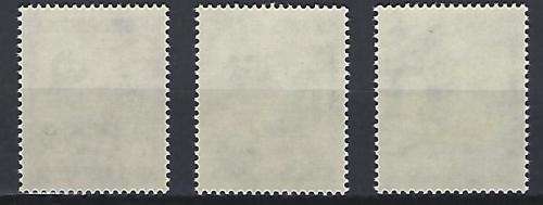 S.W.A. 1961 SACC 211-213 1st Dec issue 3 x top values MNH superb cv R235-00