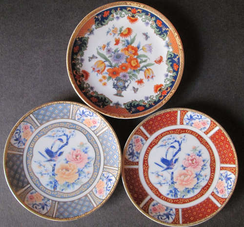 3 Small Imari ? Plates