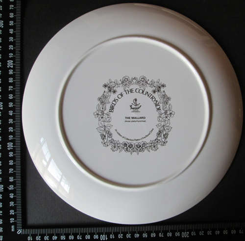 Royal Chelsea Plate 'Birds of the Countryside' The Mallard