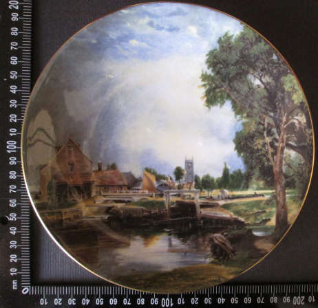 Coalport John Constable 'Dedham Lock and Mill'