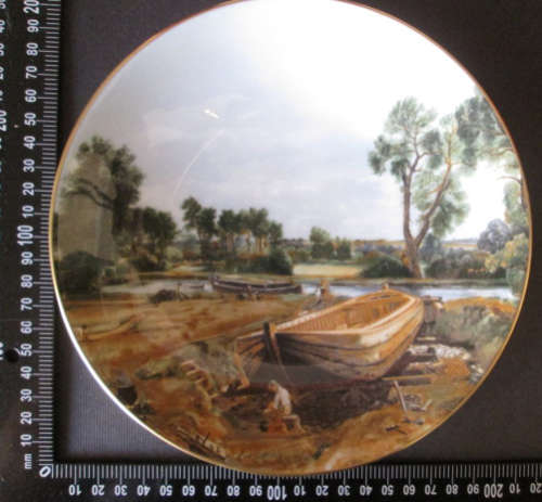 Coalport John Constable 'Boat Building Near Flatford Mill'