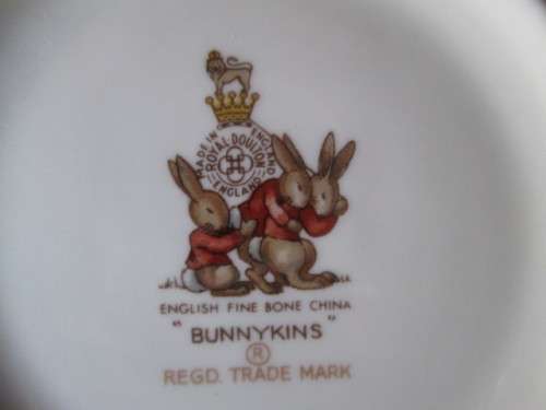 Royal Doulton Bunnykins Cereal Bowl 'Flying Postman'
