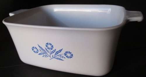 Corning Ware Casserole Dish Cornflower Blue P-4-B '1 and 1/2 Quart '