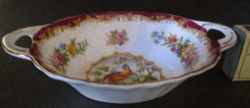 Royal Albert Oval Dish 'Chelsea Bird'