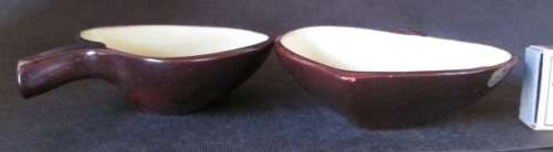 2 Kalahari Pear Shaped Dishes