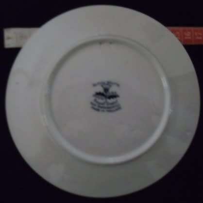 Blauw Delfts Royal Distel Plate 160mm 'De Straatmaker'