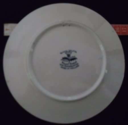 Blauw Delfts Royal Distel Plate 160mm 'De Grondwerker'