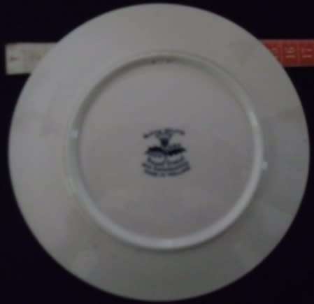 Blauw Delfts Royal Distel Plate 160mm 'De Steenhouwer'