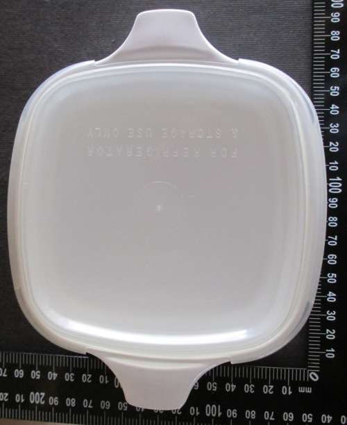 Corning Ware Wildflower Dish with Plastic Lid P-43-B 2¾ Cup