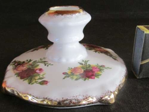 Royal Albert Candle Holder 'Old Country Roses'