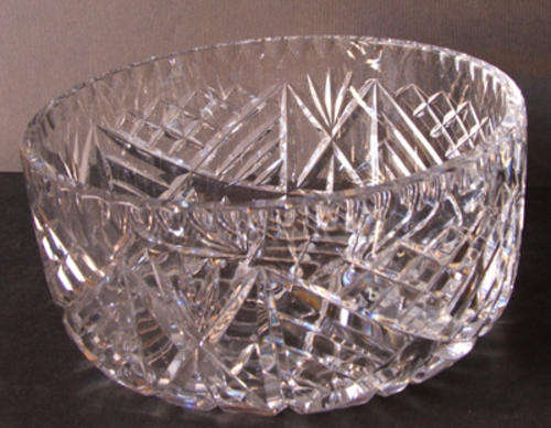 Crystal Salad Bowl