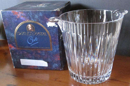 DaVinci Crystal Champagne Bucket