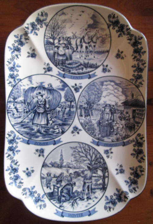 Delft Ouden Molen Fabriek Special Limited Edition Collectors Edition Platter 94 of 260