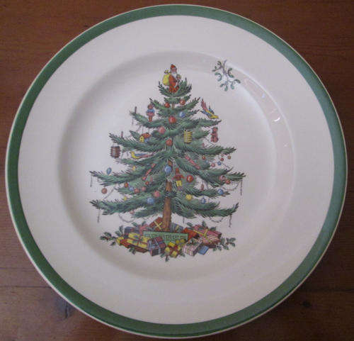 Spode Christmas Dinner Plate / Wall Plate (Width 261mm)