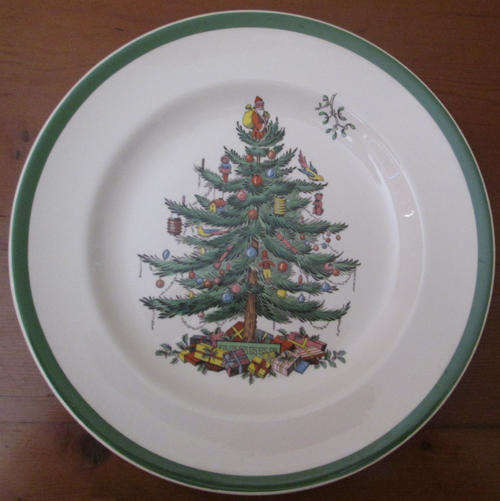 Spode Christmas Dinner Plate / Wall Plate (Width 261mm)