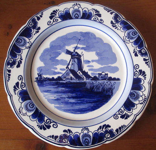 Delft Blauw Wall Plate