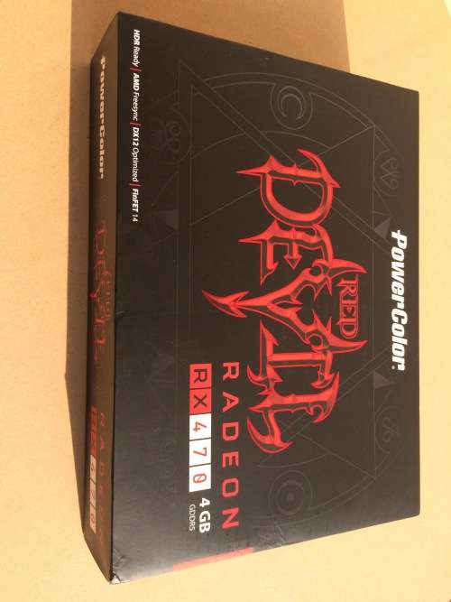 RX470 PowerColor / Red Devil 4GB Graphics Card