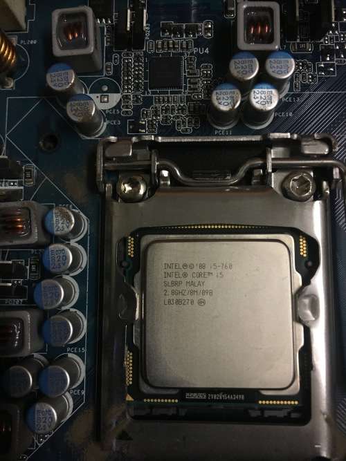 Intel® Core i5-760 Processor 2.80 GHz / 4gb RAM / INTEL DH55HC Motherboard