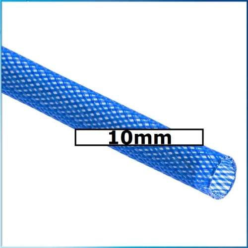 Wire Sleeving 10mm Blue
