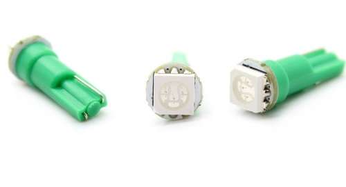 Car Dashboard Light Green 1Led 5050 12V **IN STOCK**